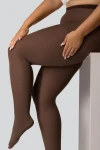 Rajstopy Queen Size MARGARET 50 DEN Black Coffe Plus Size 