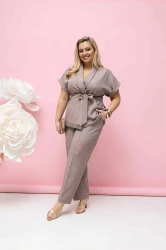 Elegancki Komplet LOVLY fango Plus Size 44-50 