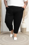 Spodnie Baloons DEVINE Masełko czarne Plus Size 44-58