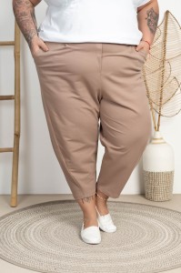 Spodnie Baloons Dresowe DEVINE fango Plus Size 44-56