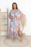 Sukienka siateczkowa WERA wzór 3 Plus Size 46/54