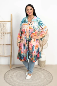 Kurtka Wiatrówka na wiosnę/lato FREE wzór 1 Plus Size 44/52