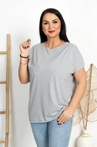 Bluzka Laserówka IRI melanż Plus Size 42/48