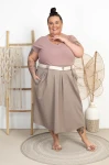 Spódnica z kieszeniami FOCUS fango Plus Size 46/52