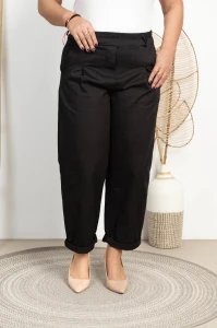 Spodnie BALOONS JEANS 100% bawełna czarne Plus Size 40-52