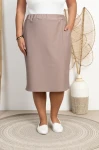 Spódniczka Prążkowana ROBIN fango Plus Size 46-56