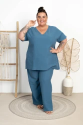 Tunika Muślinowa OTELLO jeans Plus Size 48/54