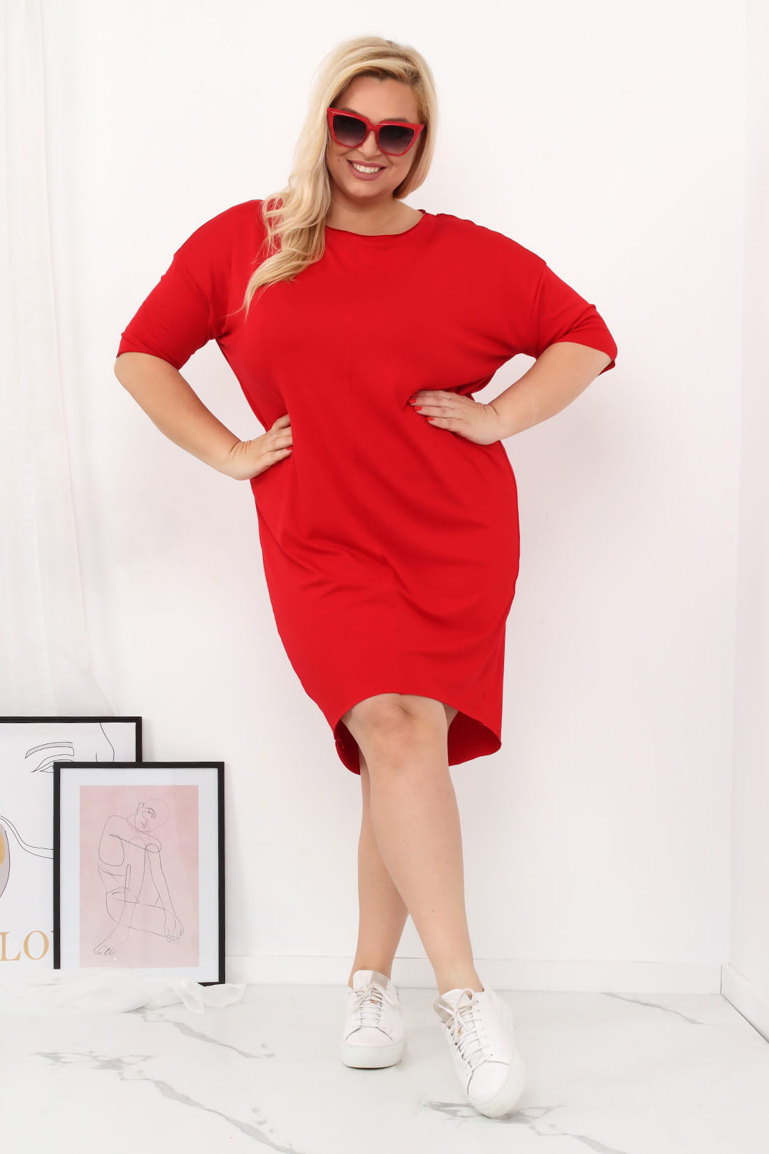 sukienka oversize