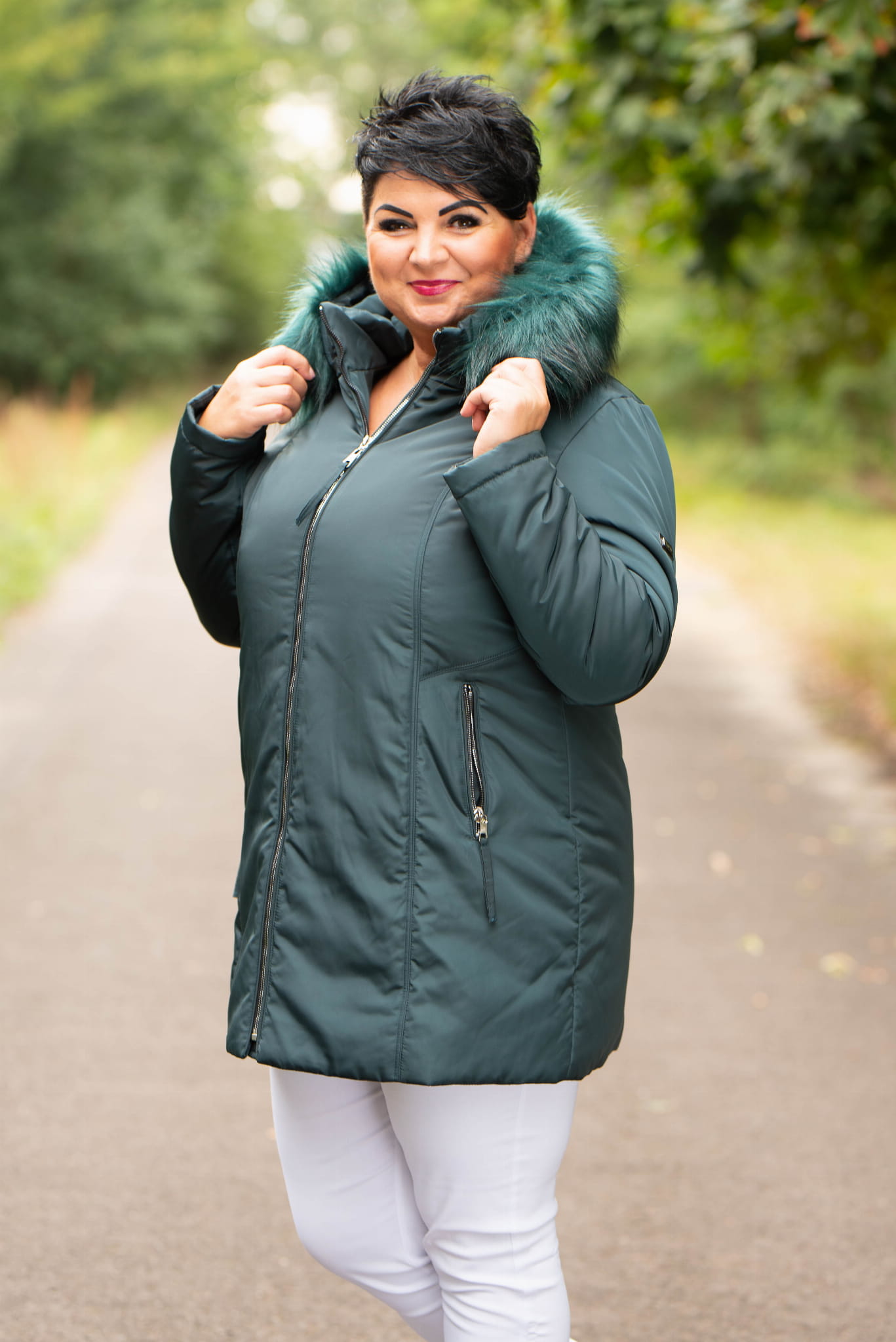 kurtka plus size