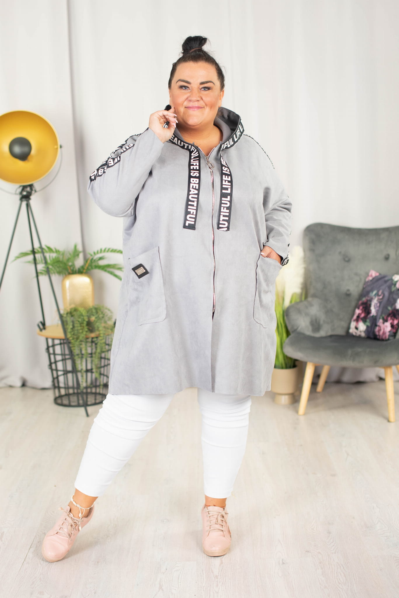 płaszcz ela plus size