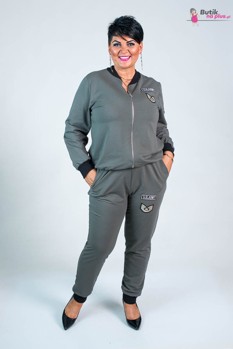 dres khaki plus size