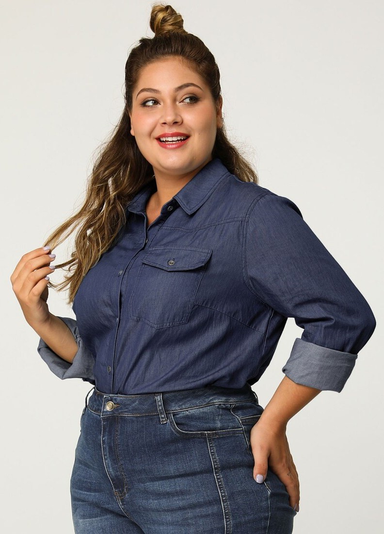 Jak stworzyć jeansowy total look w wersji plus size?