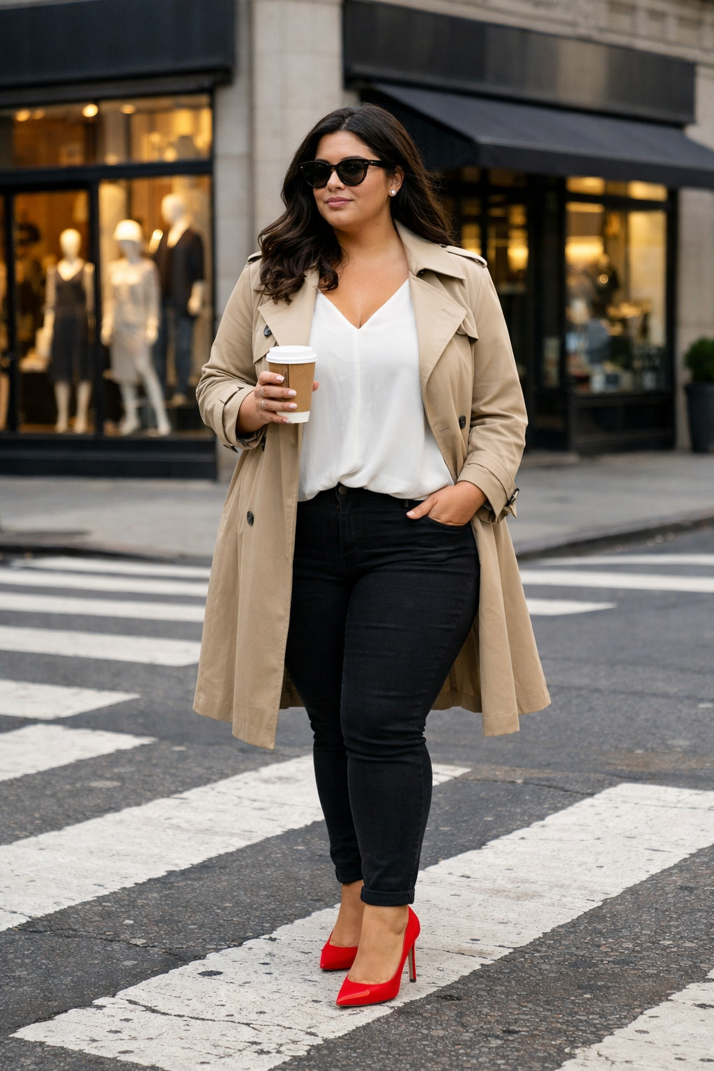 Wiosenny trencz w wersji plus size – jak wybrać idealny płaszcz?